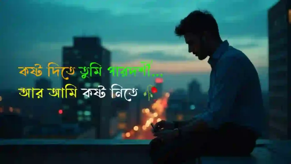 sad caption bangla pic