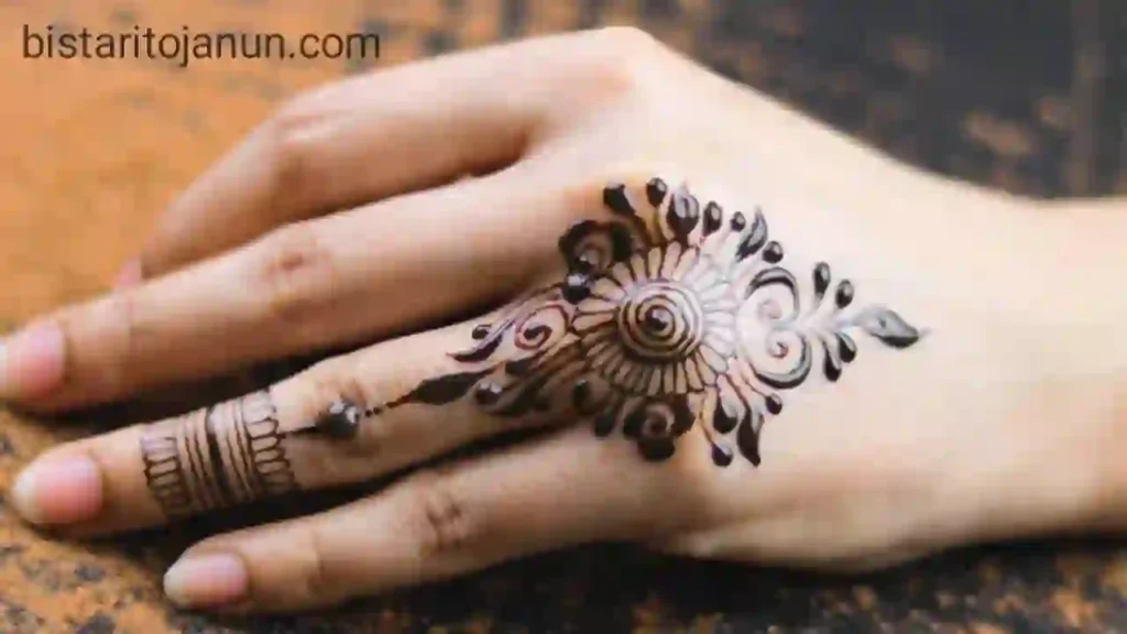 নরমাল মেহেদী ডিজাইন