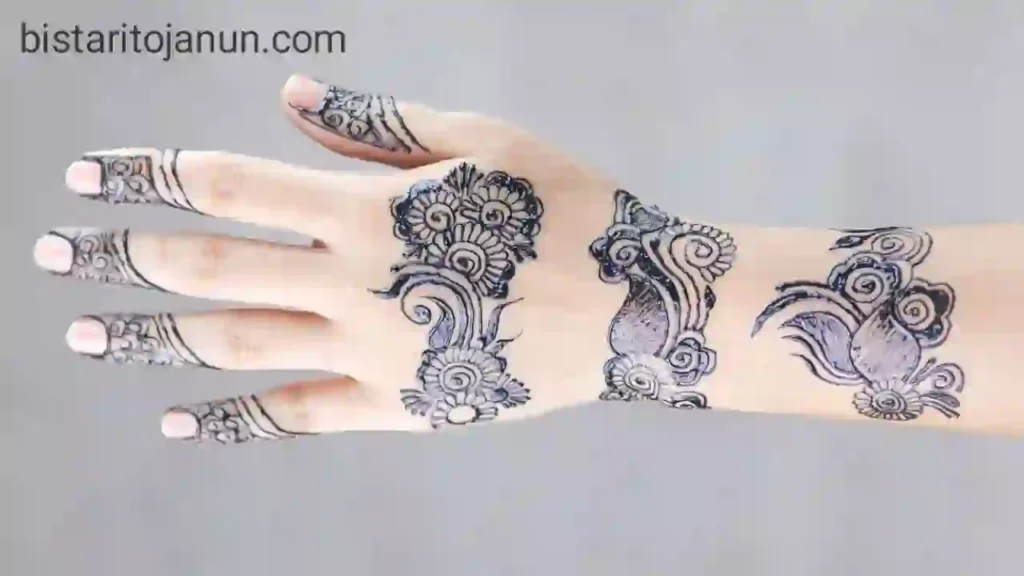 নরমাল মেহেদী ডিজাইন