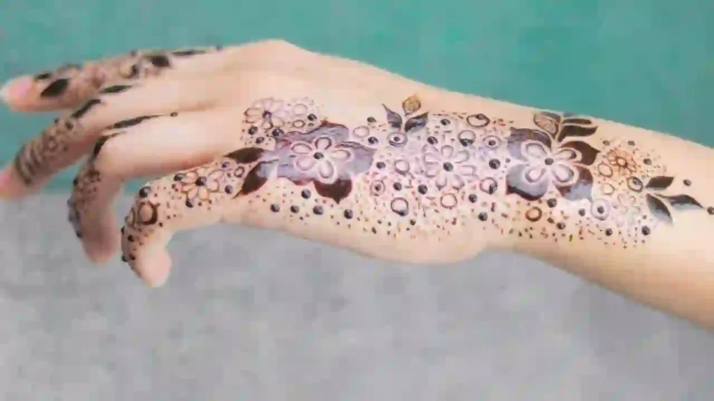 নরমাল মেহেদী ডিজাইন